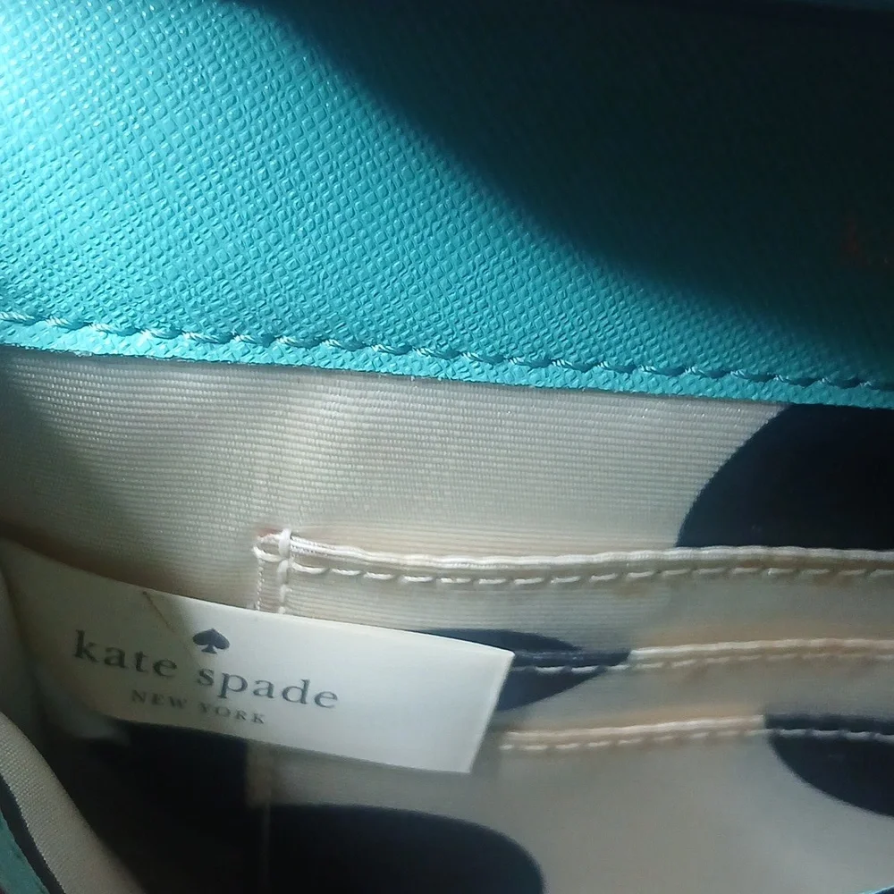 Kate‎ Spade Light Blue Slim Envelope Crossbody Bag